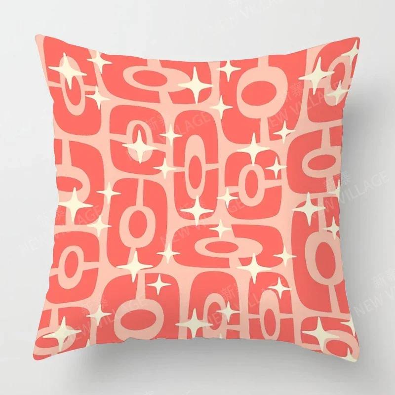 Nordic Fall Home Decor Autumn Throw Pillow Case Sofa Cushion Cover Modern  Geometry