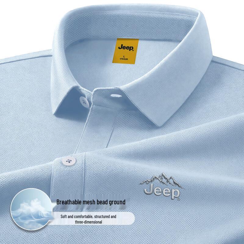 JEEP Men s Lightweight Ice Silk Polo Shirt P86DMKT529 2XL