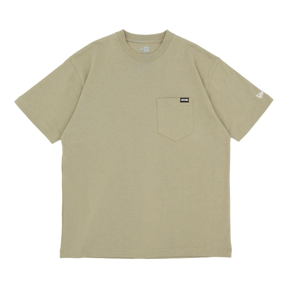 

New Era Short Sleeve Cotton 14566723 Pebble Size ONSPOTZ Stylish Outfit for Travel T-Shirt, S/S Tee, (NER33A0915), Beige, M, Exclusive, Unisex,