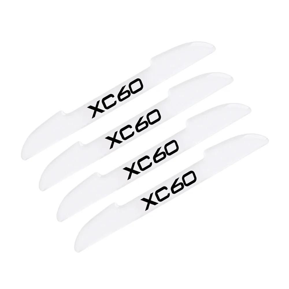 4PCS Car Anti-Collision Strips Auto Accessories For Volvo XC90 XC60 C30 T6 S60 C70 XC40 V40 XC70 V70 V60 V50 S80 S40 AWD V90 S90