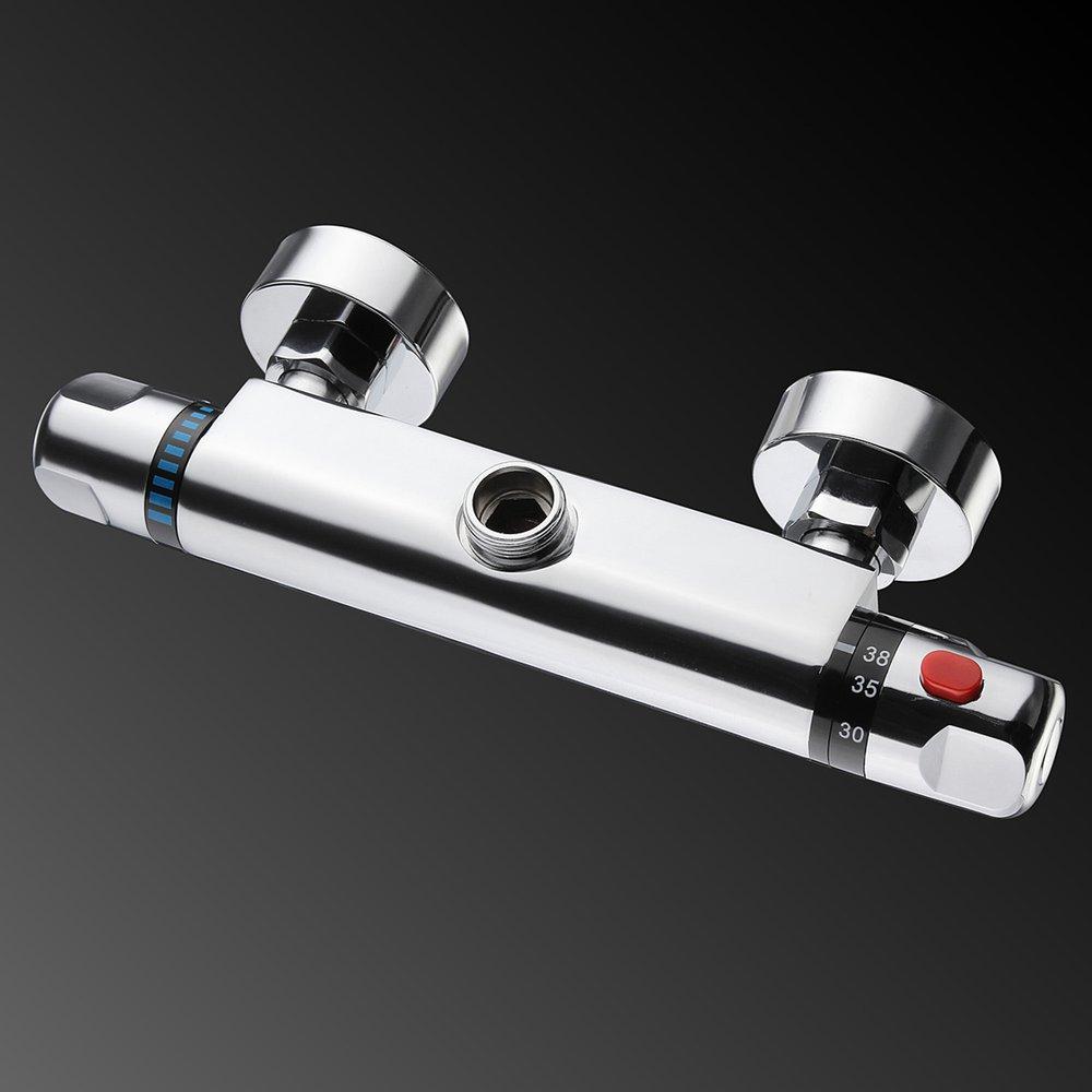 RRTT Shower Valve Thermostatic For Wall Mixer For Bathroom Hot And Cold