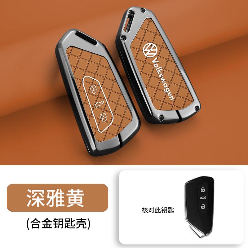 

For VOLKSWAGEN VW New Car Remote Smart Key Case Cover Protector Holder Shell for VW Volkseagen Golf 8 MK4 MK8 ID.3 ID.4 Auto Key