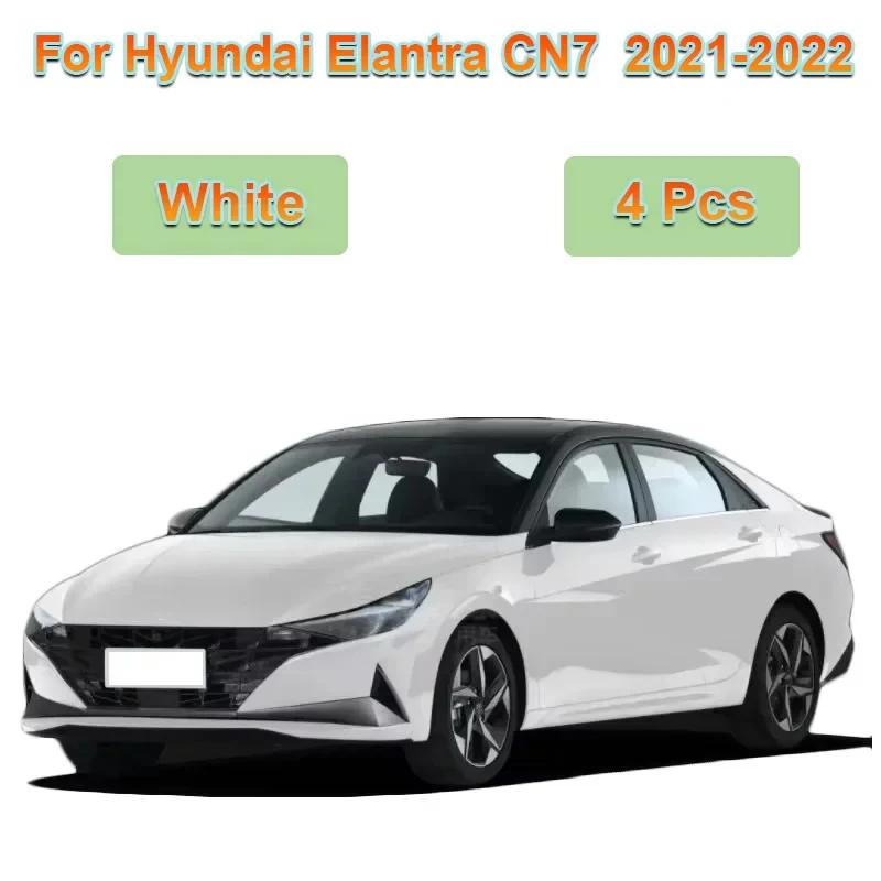 För Hyundai Elantra CN7 Karosskit 4ST Målade Framskärmar Stänkskydd Bakre Stänkskärmar Hjul Biltillbehör