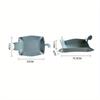 1pc Leather storage box desktop storage tray jewelry cosmetics key storage home storage basket