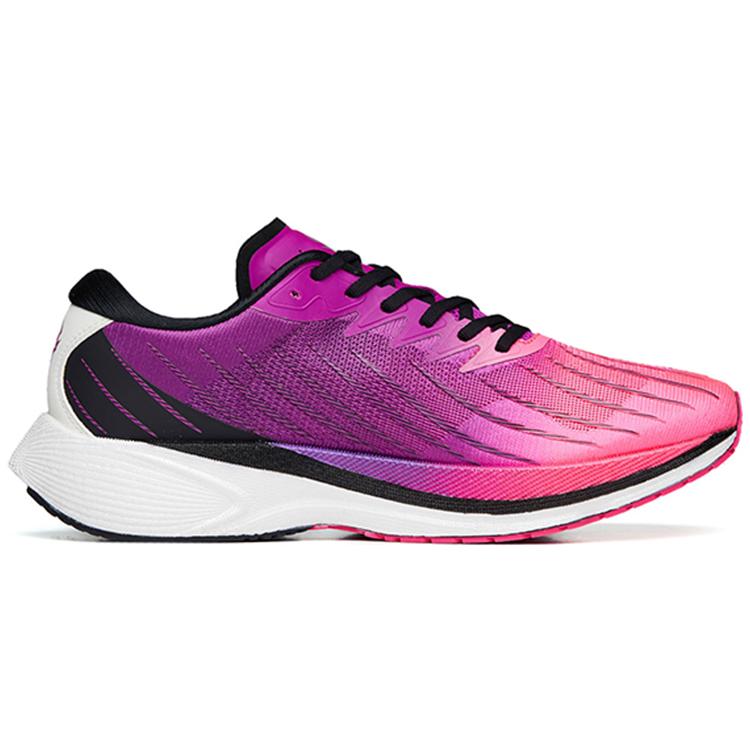 New Anta C202 4.0 Cushioning Anti Slip And Wear Resistant Low Top Nitrogen Technology Running Shoes Men's Purple Black Red 112235562-2