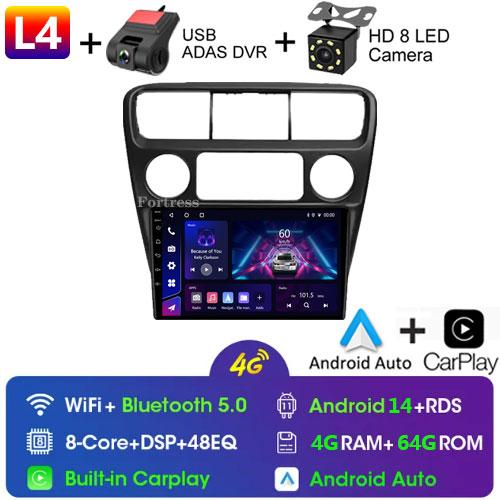 Car Radio For Honda Accord 6 1997 1998 1999 2000 2001-2003 Wireless CarPlay Android Auto 4G DSP Car Multimedia GPS DVR Autoradio