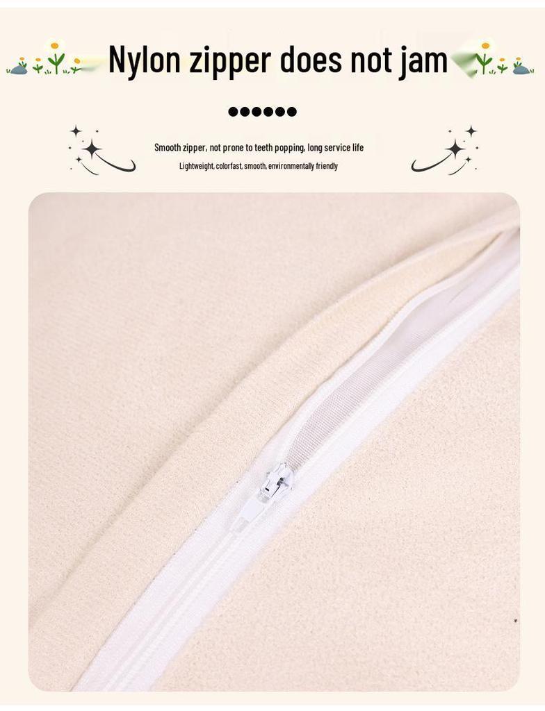 Husă de Pernă Luxoasă din Pluș pentru Fereastră Golfului, Canapea, Sufragerie și Noptieră