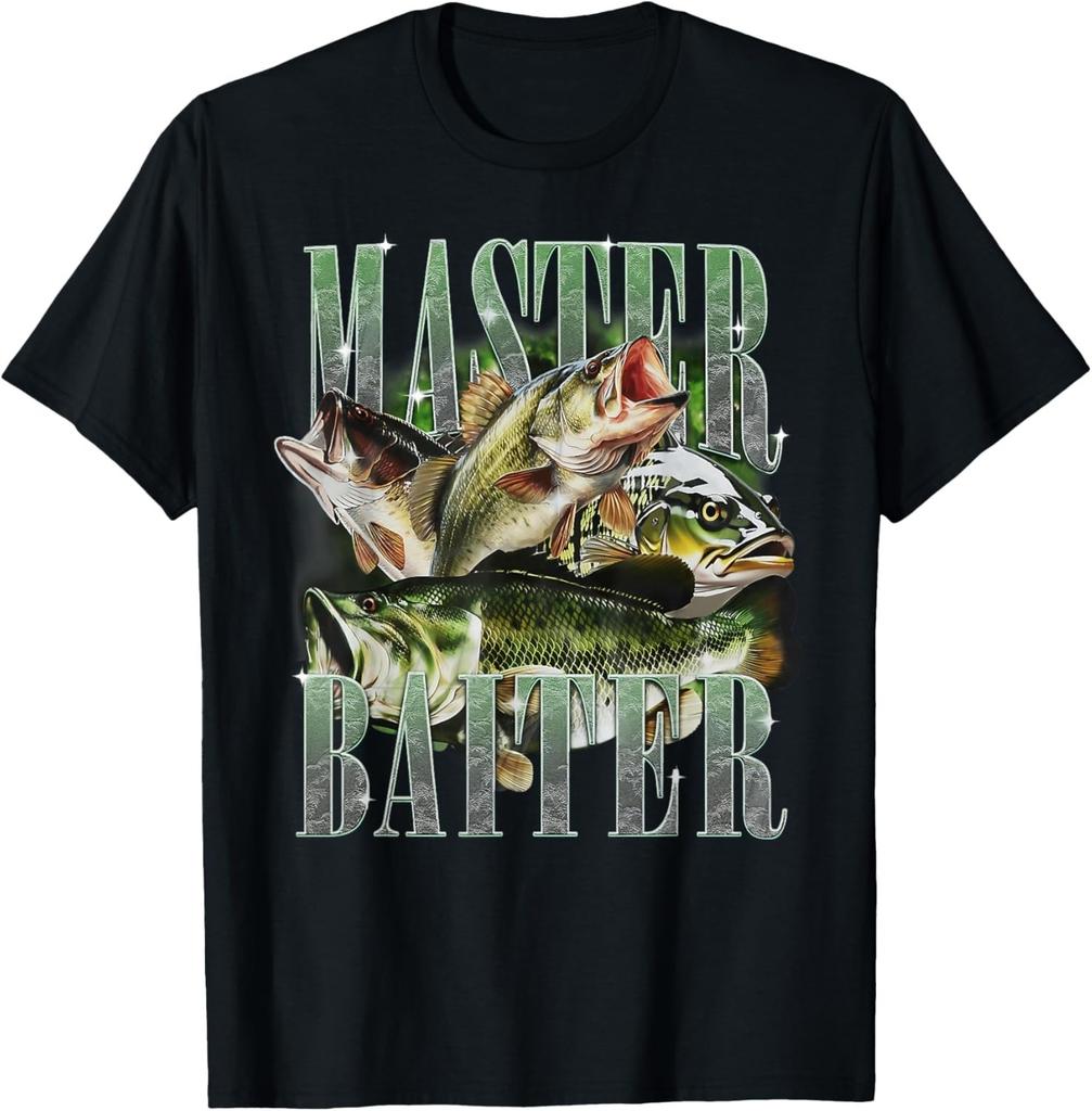 Master Baiter Bass Fishing Fisher Papa Dad Happy Fathers Day Unisex T-Shirt Unisex T-Shirt