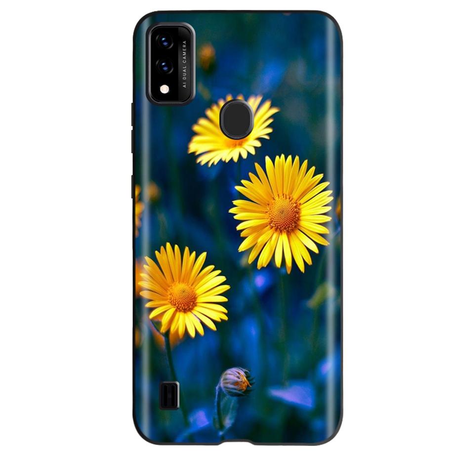 Für ZTE Blade A51 Hülle Mode Blume Silikon TPU Weiche Abdeckung Für ZTE Blade A51 2020 A 51 BladeA51 Carcasas Stoßfest Funda Tasche