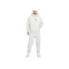 Nike Embroidered Letter Logo Hoodie With Fleece Lining Men Hoodie Light-Bone FV4024-072