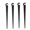 50X Hook Fixed Stems Support Holder for 4/7 Drip Irrigation Water Hose Black Plastic Gardening Tools