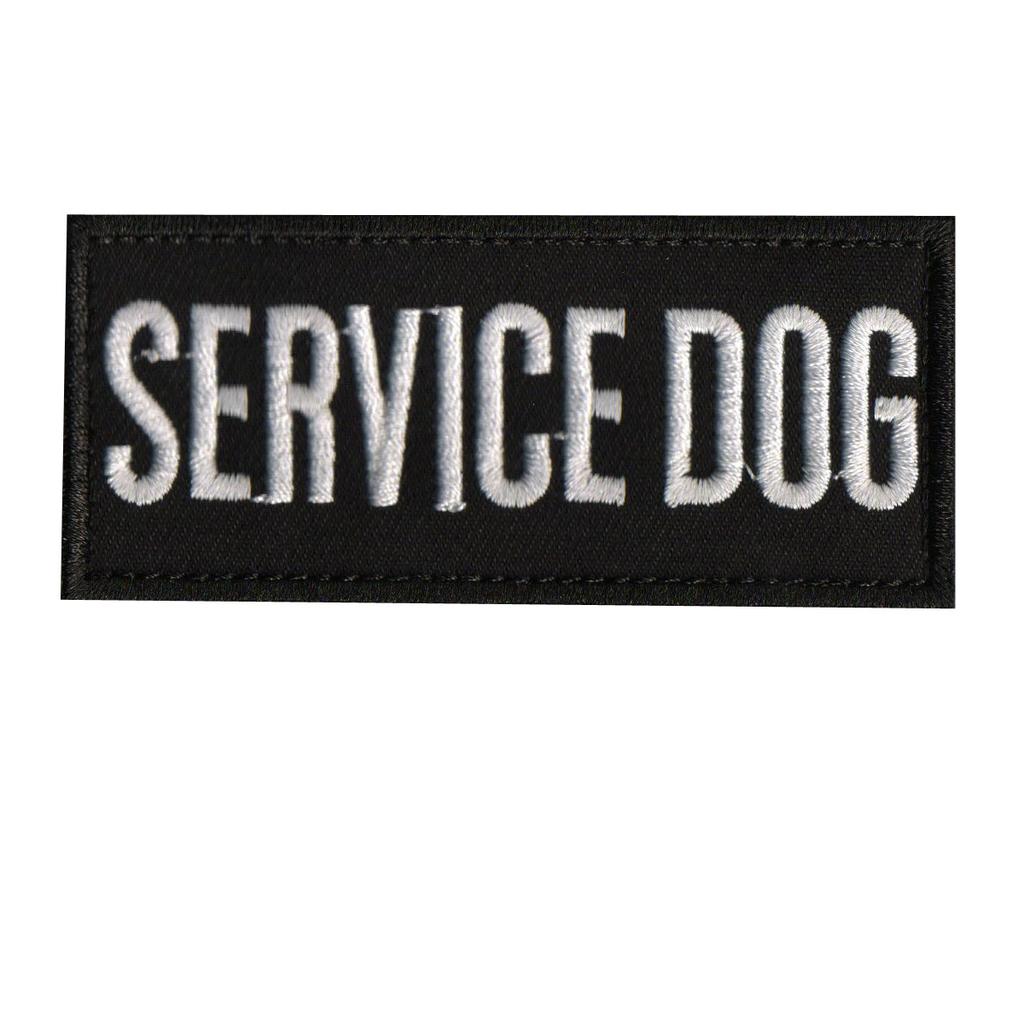 Pet Velcro Carrier Letter Embroidery Conspicuous Notice Badge Dog Supplies Decor