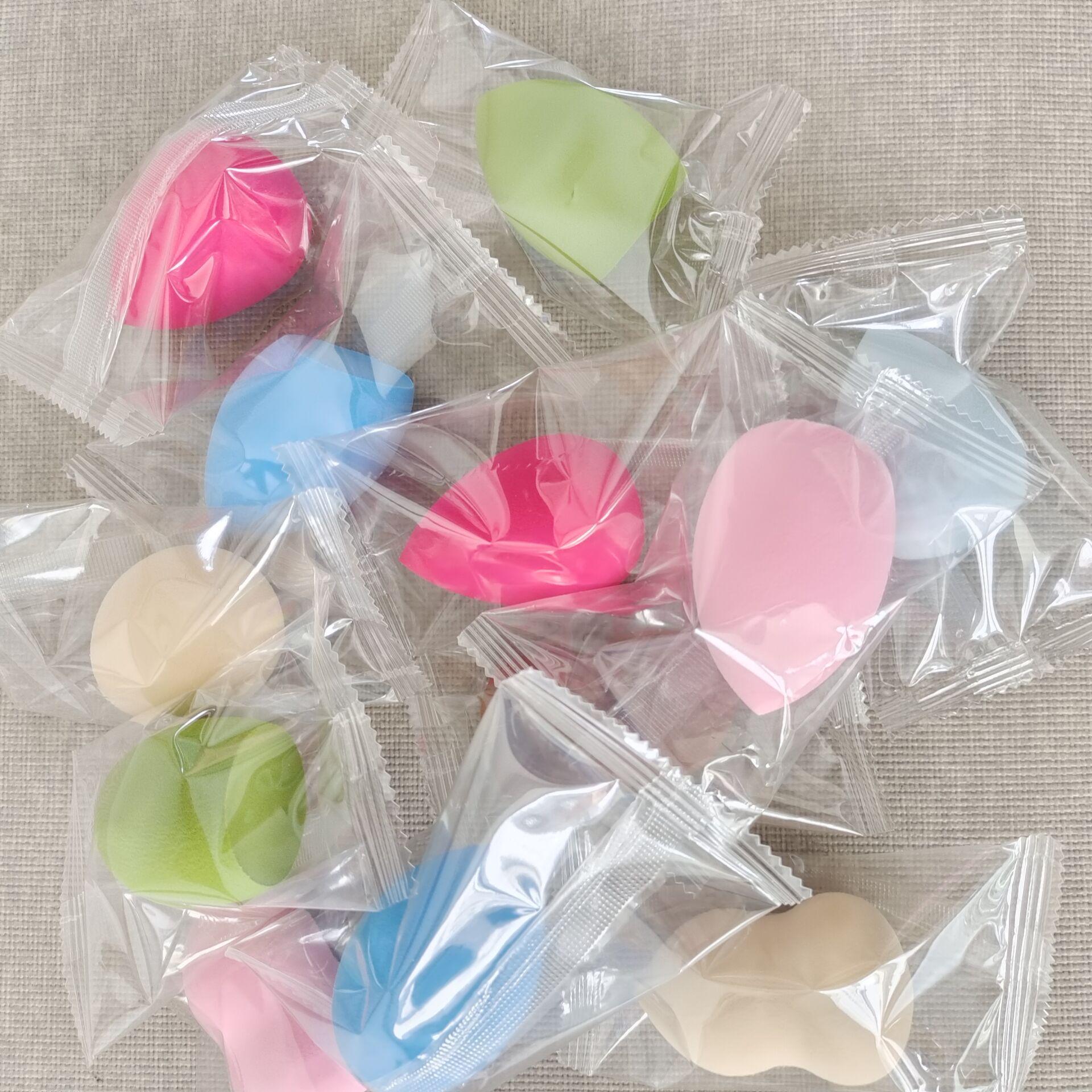 

4x6см Спонж для макияжа в форме капли воды класса А, скошенный срез, пуховка для кушона для очищения лица Coffee Color