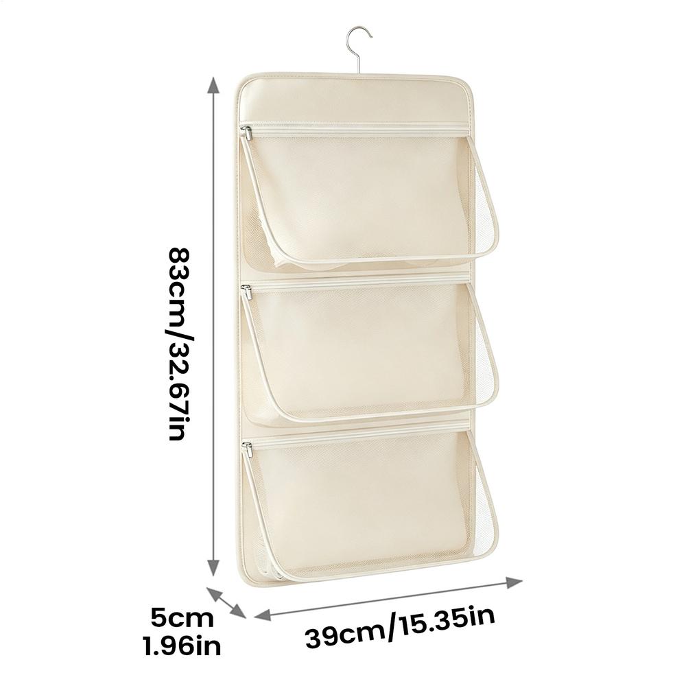 Multifunctional Mesh Pockets Hanging Storage Bag for Socks Underwear Bra Closet Organizer Wardrobe Space Saving Holder