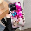 For Vivo Y22 4G Case Wolf Cat Soft Silicone Shockproof Phone Cover For Vivo V2207 V2206 Y22s Y 22 Y 22S Cases 2022 Black Bumper