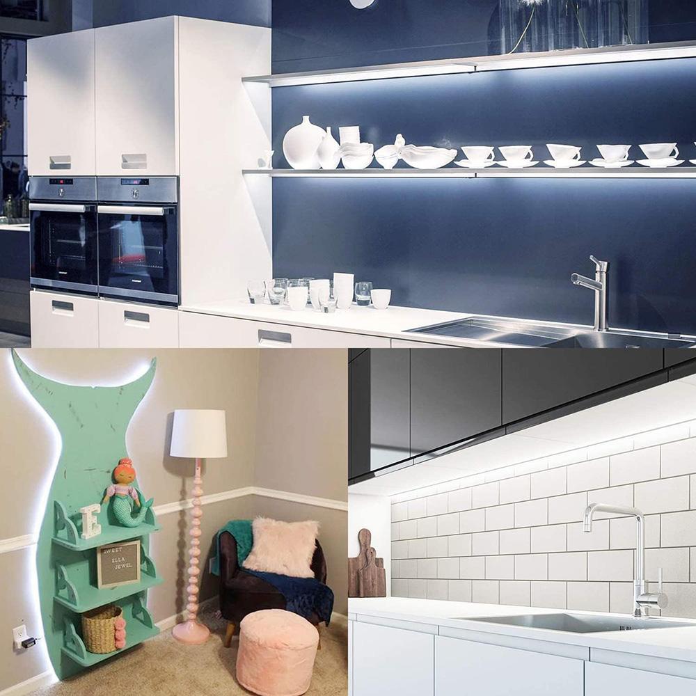 5M 600LEDs Light Strip 2835 DC 12V 120LEDs/m Home Lamp Strip Red Ice Blue Green Yellow Pink Flexible And Cuttable Soft Lamp Bar