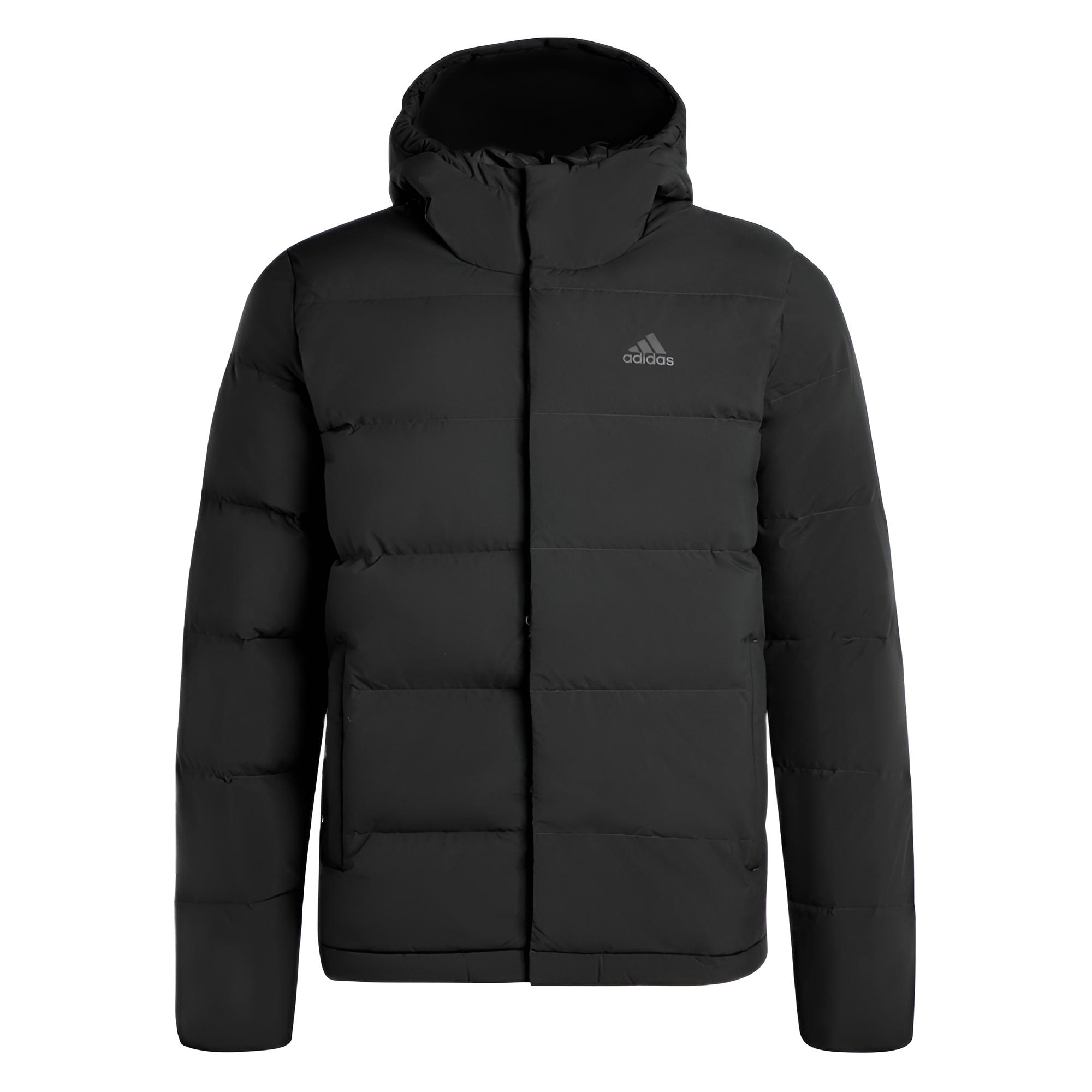 

Adidas Helionic Hooded Solid Color Long Sleeve Warm Down Jacket Men Jacket KE5404 M