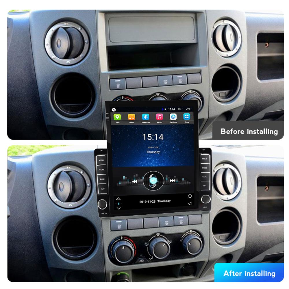 9.7'' Android Car Radio For GAZ Gazelle Next 2013 - 2021 2 DIN Tesla Vertical Screen Carplay Autoradio Multimedia Player 2+32GB