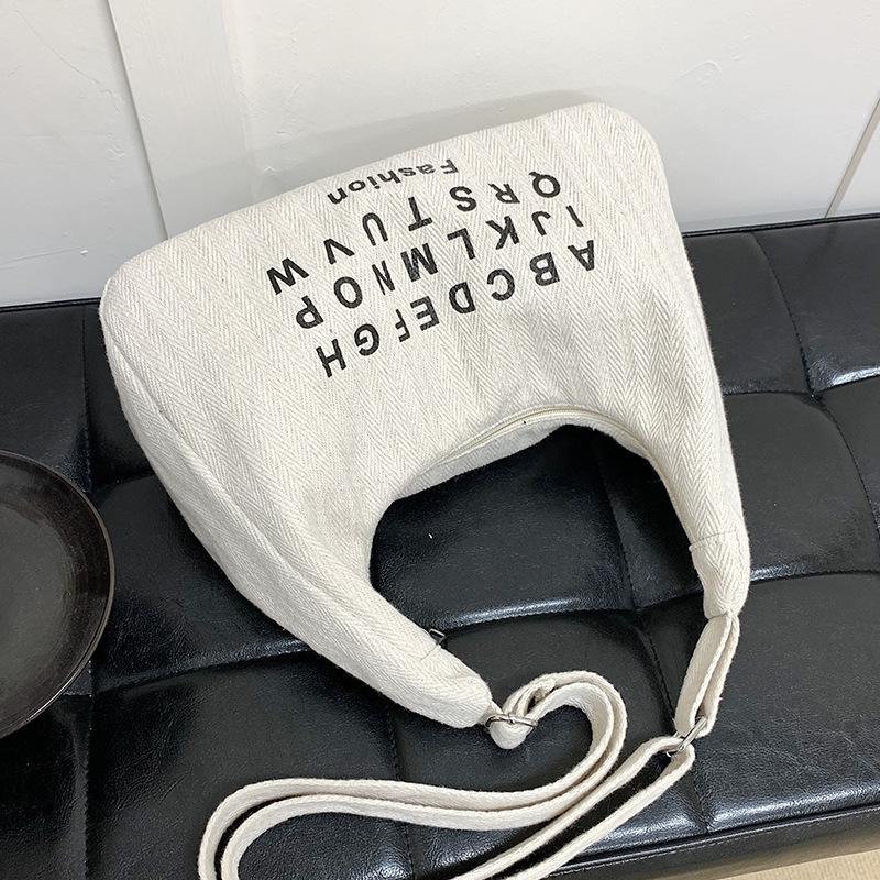 

Литературная и Модная Сумка-тоут большой вместимости для женщин Летом Новая Простая Повседневная Сумка на плечо Высокоценная Сумка через плечо