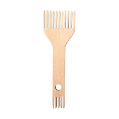 Wood Weaving Comb 5 Teeth 11 Teeth Easy Use Weaving Machine Accessories for Crafting Rug Tapestry