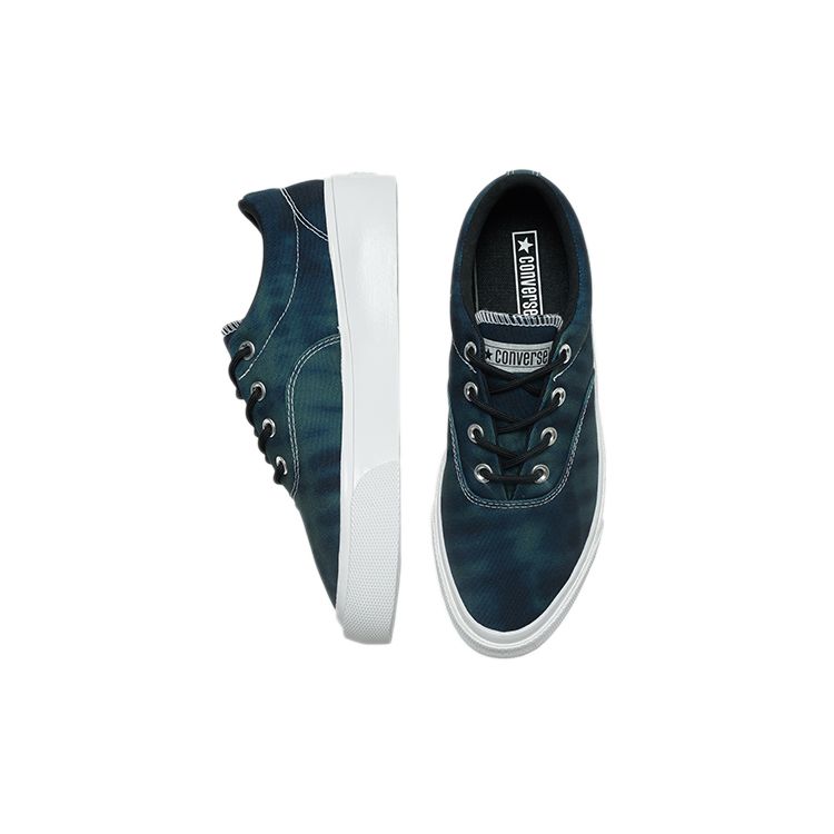 Converse Skidgrip Cvo Low Top Shibori Tie-Dye Casual Low-Top Canvas Shoes Unisex Sneaker Blue 171929C