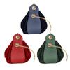 Gift Bag Drawstring Flannelette Texture Buckle Closure Portable Decor Gift Giving Widely Used Faux Leather Party Candy Pouch Wed