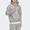 Adidas Sweatshirts Men's Gray Hooded Moderate Regular HN1950