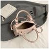 Ielgy Boston Bag Female Fashion Crossbody Portable Bowling Bag