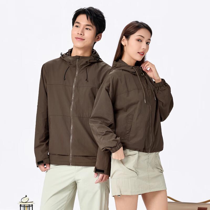 Fengmao Couple's Hooded Windproof Water-Repellent Casual Jacket