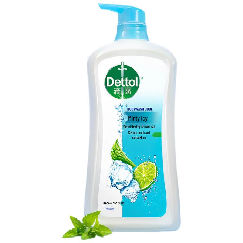Dettol Mint Ice Cool Healthy Shower Gel 950g