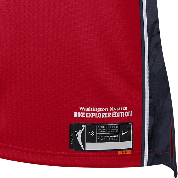 Nike Wnba Washington Mystics Team Logo Loose Straight Tank Top Women tops Red 9Z2B7BWRP-001