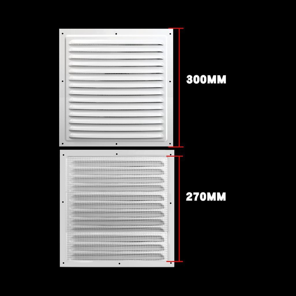 Air Vent Cover Return Grill Aluminum Alloy Square Ventilation Grille for