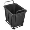 Laundry Cart, Rolling Grocery Utility Cart with Waterproof Liner & Swivel Wheels, 118 KG Large Load Capacity, Heavy Duty Shopping Basket for Laundry,