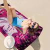 Singer E-Ed Sheeran Anime Beach Swimming Towel Soft Absorbent Washcloth Children's Gifts for Kids Travel Camping Gym