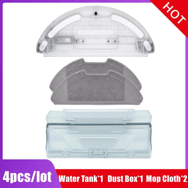 For XiaoMi Mi Robot Vacuum-Mop 2 Lite 2 Pro MJST1S MJST1SHW BHR5044EU Water Tank Dust Box Mop Cloth Spare Parts Accessroies