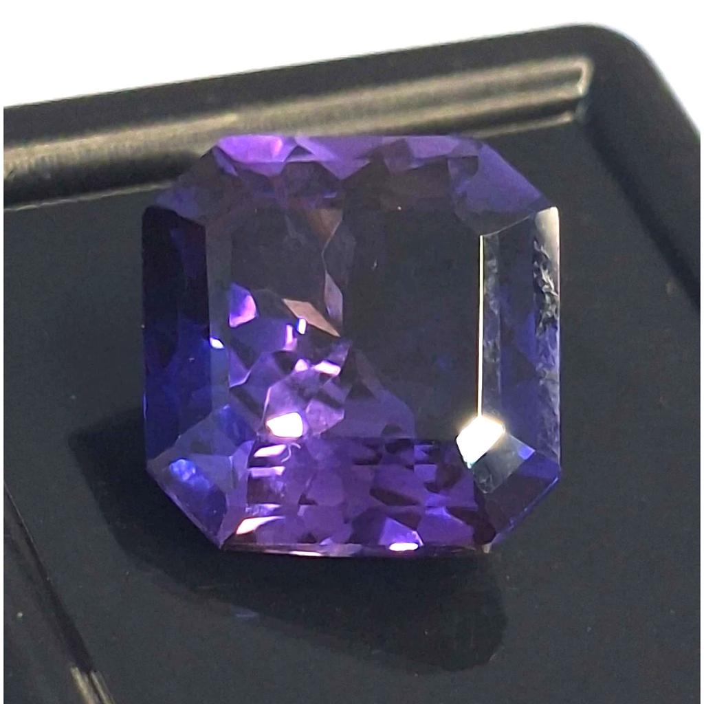 Certified Natural Purplepink Tanzanite Asscher Cut 8-10 Ct Stunning Gemstone