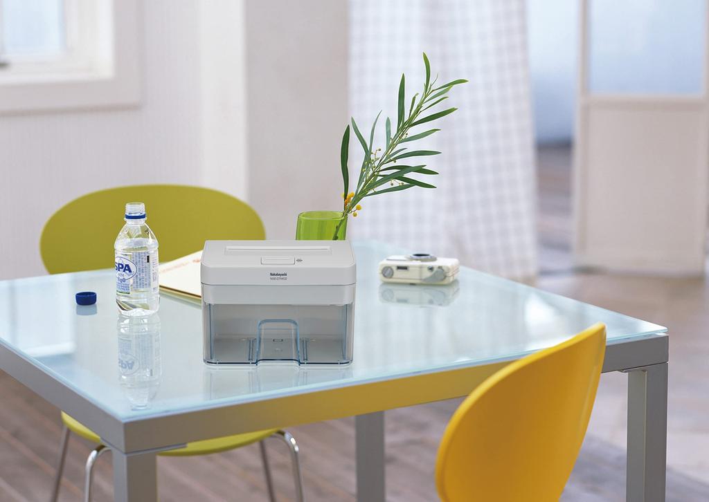 Nakabayashi Personal Shredder, Micro-Cut, Desktop, Z0380