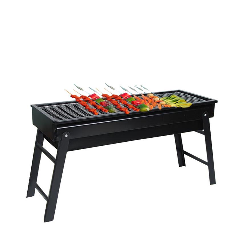 Yunka Portable Charcoal BBQ Grill Vertical Grate, Storage Bag