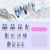 Long Pointed False Nails - European & American Hot Girl Style Wearable Nail Art Patches