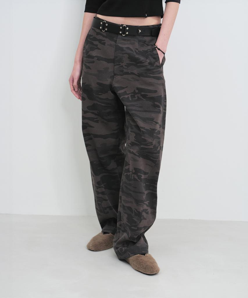 Yunse Vertical Pants (Camo)