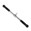 LAT Bar Non Slip Straight for Cable Pulley System Machine Squat Rack Gym Silver and Black