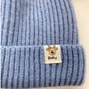 Kids Christmas Cap Cute Elk Ear Baby Beanies Cartoon Antlers Toddler Crochet Bonnet 1-4 Year Children Winter Warm Woolen Knit Hat