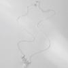 Butterfly Pearl Necklace Women Sterling Clavicle Chain Elegant Minimalist Jewelry