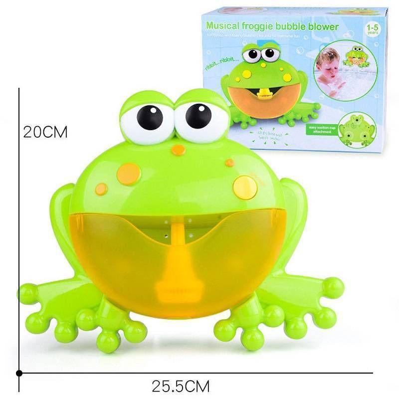 Delightful 12 Songs Frog Bubble Machine Automatic Bubble Maker For Kids Joy