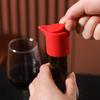 Silicone Wine Bottle Stopper Reusable Seal Cap for Red White Wine Champagne Beer 7-Spiral Wine Cork with V-Shaped Pour Spout Air-Tight Preserver