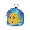 Premium Style Disney Character Gadget Pouch with Carabiner (Flounder)