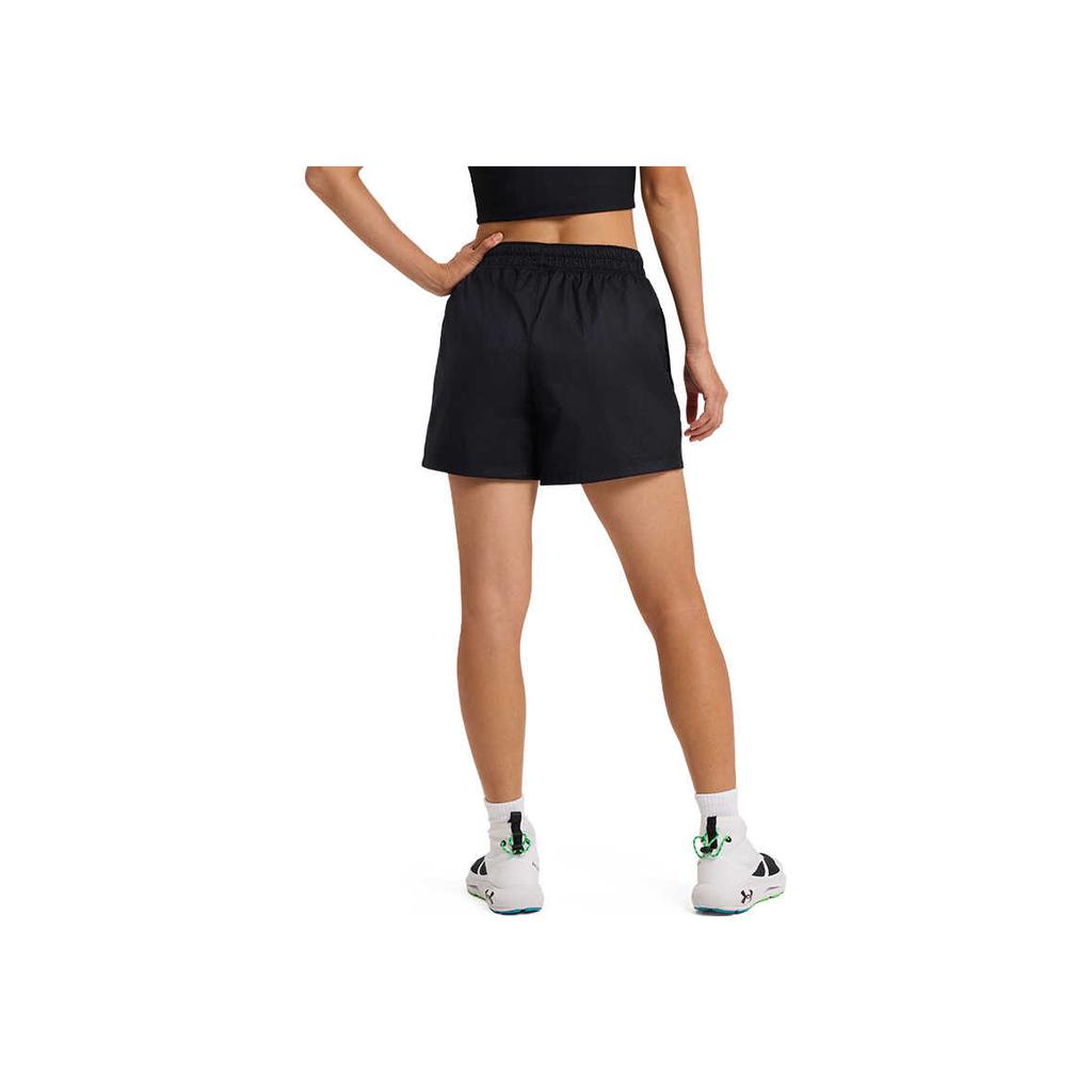 Under Armour Rival Breathable Loose Fit Sports Shorts Women Shorts Black 1389628-001