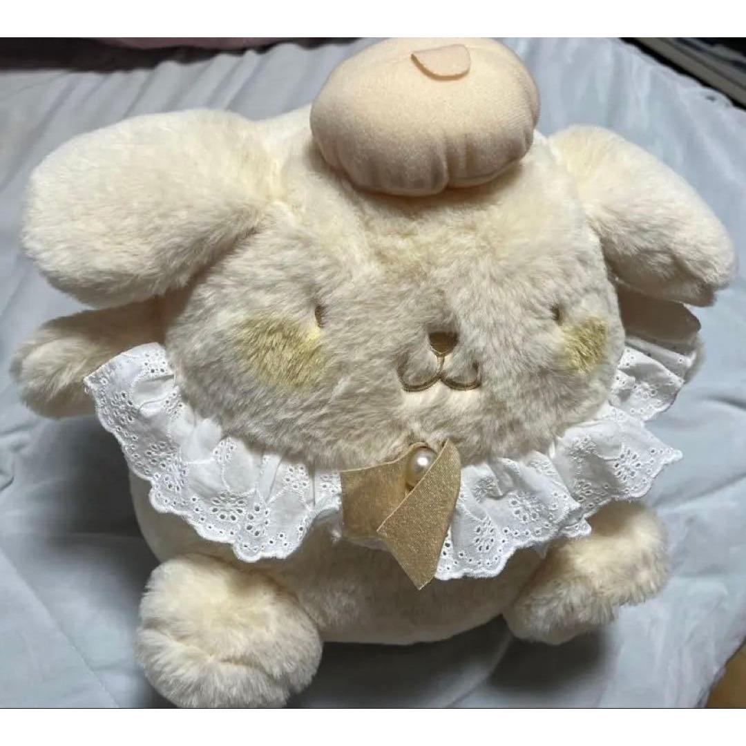 Pompompurin Royal Milk Prince BIG stuffed toy