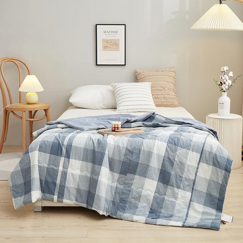 

Donna Home Textiles Pure Cotton Skin-Friendly Summer Quilt