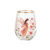 Printed Glass Cup for and Beverages, Household Drinkware for Daily Kitchen Use